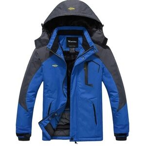 Wantdo Men s Ski Jacket Waterproof Mountain Ski Parka Windproof